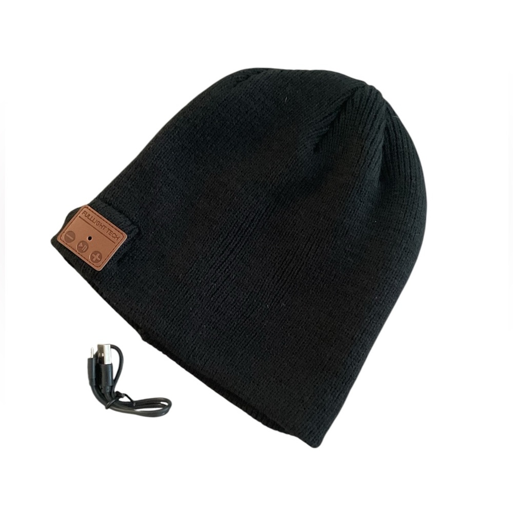 FULLLIGHT TECH Bluetooth Speakers Beanie Black Unisex New In Package